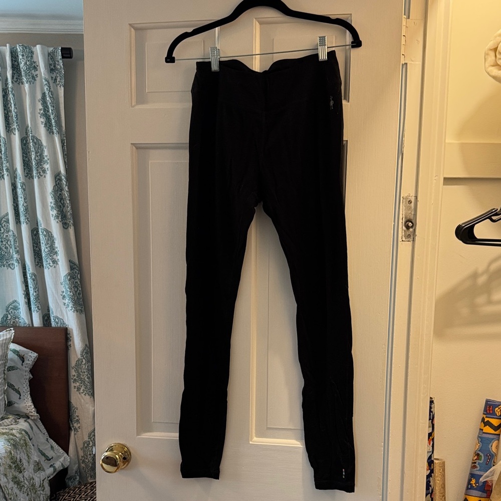 Smartwool Black Merino Wool 150 Base Layer Leggings